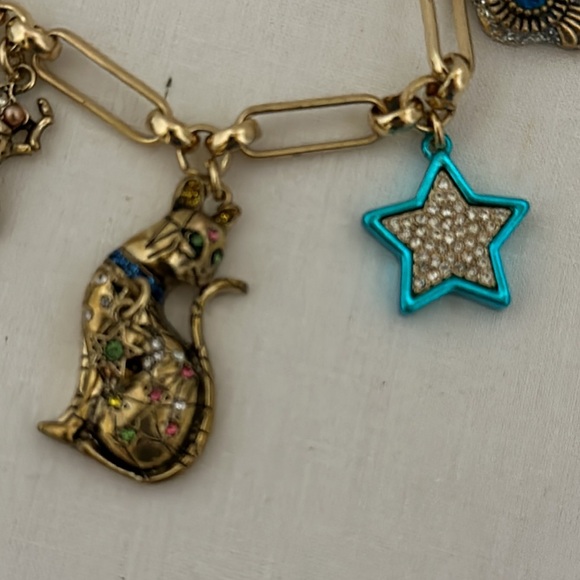 NWT Betsey Johnson Mystical Charm Bracelet - Picture 4 of 7